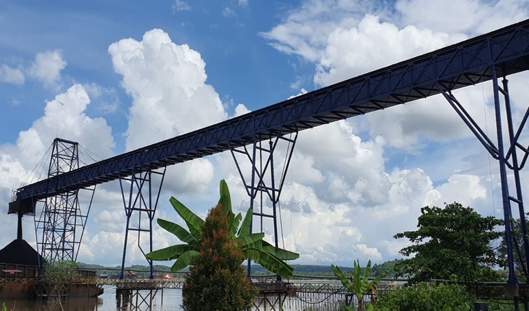 Barge Loading Conveyor 2000 TPH PT Sarindo Utama Teknik