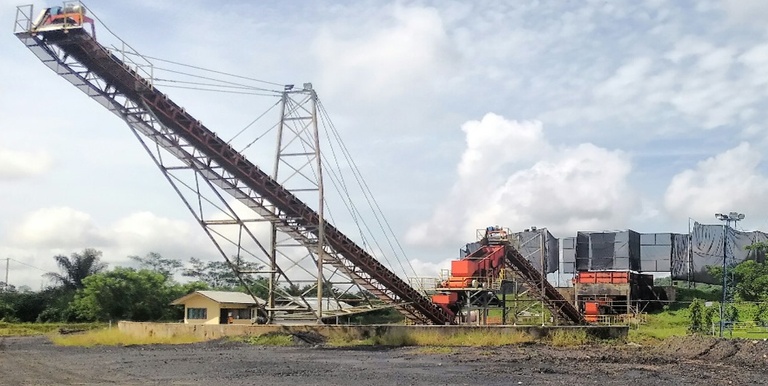 Conveyor Crusher 500 TPH PT Sarindo Utama Teknik