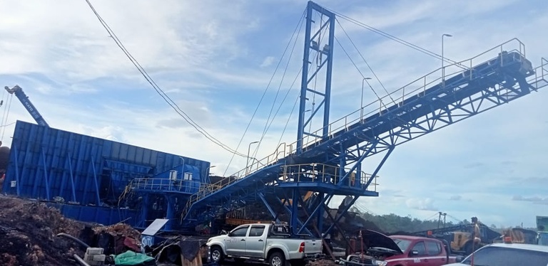Conveyor Crusher 1000 TPH PT Sarindo Utama Teknik