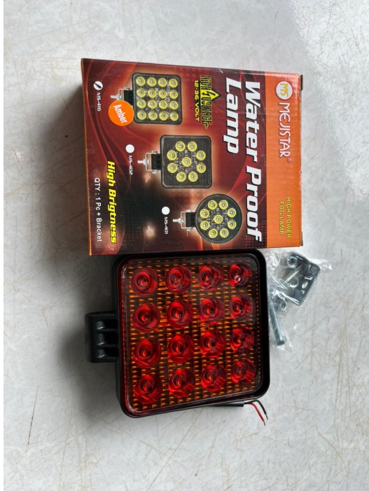 Lampu LED Waterproof Meistar 12/24V untuk alat berat dan kendaraan operasional tambang.